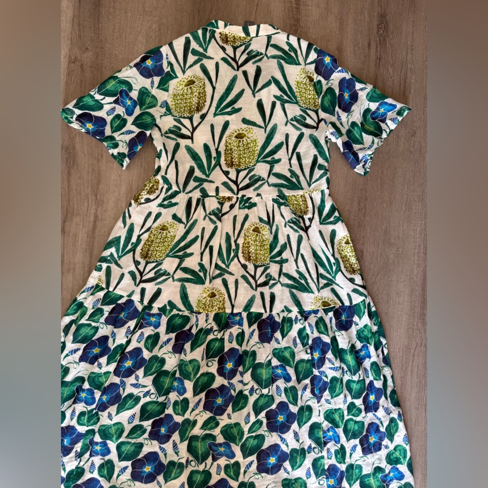 NWT Anthropology Summer Patterned Maxi Dress - Picture 12 of 13